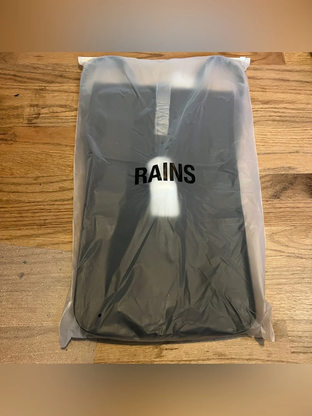 NWT Rains All Black Waterproof 13000 W3 Backpack